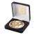 70mm Rugby Medal in Antique Gold