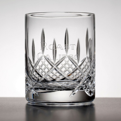 Whisky Tumbler 350ml with Diamond Cut and Blank Panel