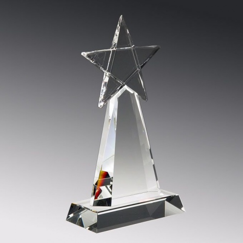 Prism Crystal Stardom Crystal Star Award Awards Trophies Supplier