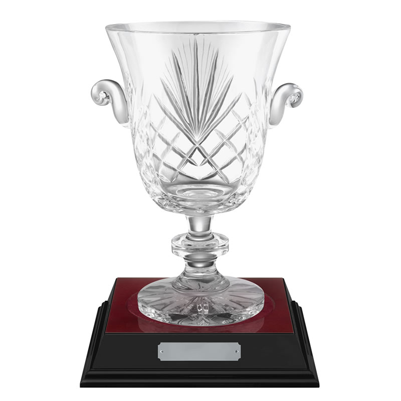 13.5in Lead Crystal 'Liberty' Trophy Vase Awards Trophies Supplier