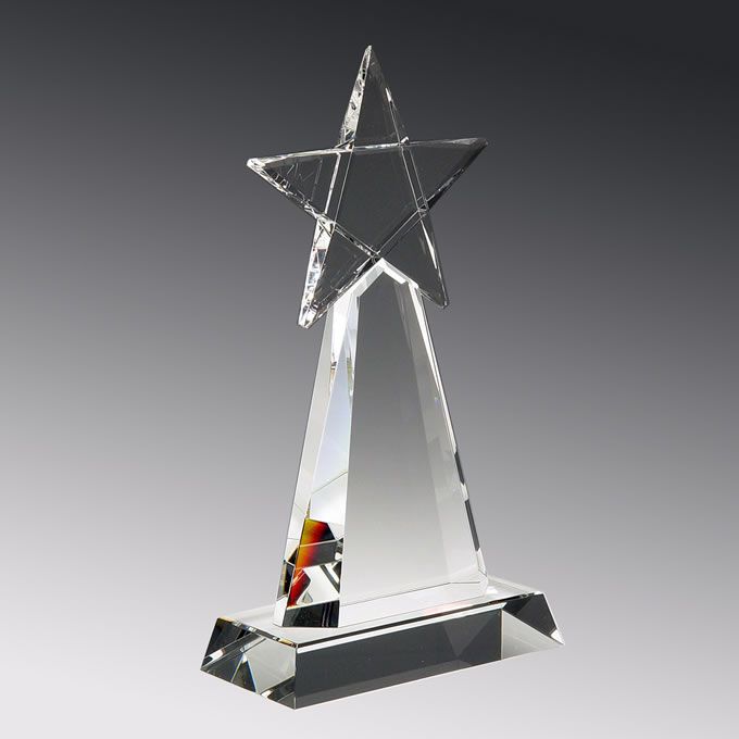 Prism Crystal Stardom Crystal Star Award Awards Trophies Supplier