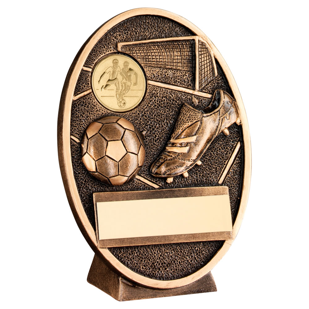 Resin Football Oval Plaque RF201 Awards Trophies Supplier