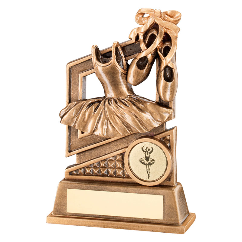 Resin Ballet Dance Awards Trophy with Custom Engraving Awards