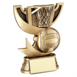 Resin Netball Mini Trophy Cup