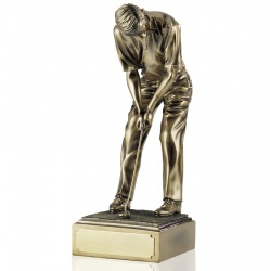 The Champion 15.25in Golfer Figure Trophy