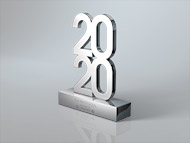 Bespoke Metal 2020 Award Trophy