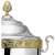 Silver & Gold Trophy Bowl with Lid 1576