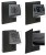 Black Belluno PU A4 Deluxe Zipped Conference Folder