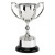 Silver Cast Trophy Cup on Round Base