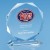 Facetted Octagon Award in 15mm Clear Glass