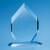 Jade Glass 15mm Majestic Diamond Award