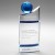 Clear & Blue Glass Domed Award with Blue Globe