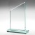 Slope Awards Plaque in 15mm Jade Glass