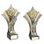 Football Boot Trophy in Pewter & Gold Colour