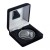 60mm Silver Football Medal in Black Presentation Box