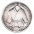 70mm Martial Arts Medal in Antique Silver