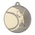 50mm Matt Silver & Gold Tennis Medal in Green Box