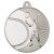 50mm Matt Silver Tennis Medal in Green Box