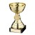 Gold Bell Stem Trophy Cup with 1in Centre
