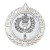 70mm Silver Medal With Wreath