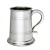 Heeley Pewter Pint Tankard with Line Decoration