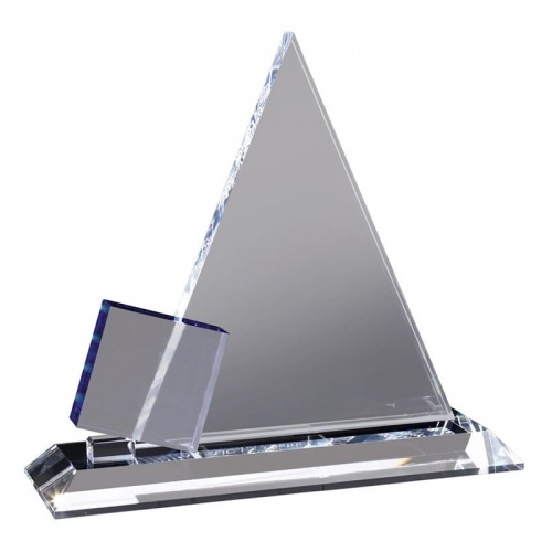 Clear Crystal Pyramid Award AC80