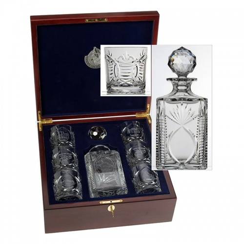 Luxury Spirit Decanter Presentation Set Awards Trophies Supplier
