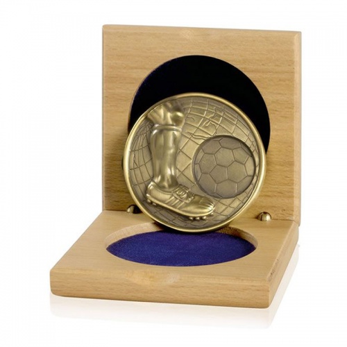 Gold Heavy Gauge Football Medals CGHM03