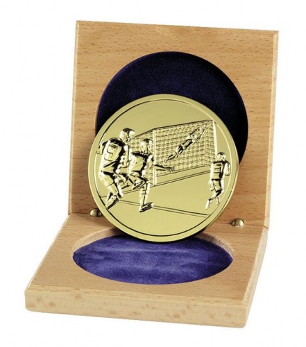 66mm Gold Soccer Medal GM05