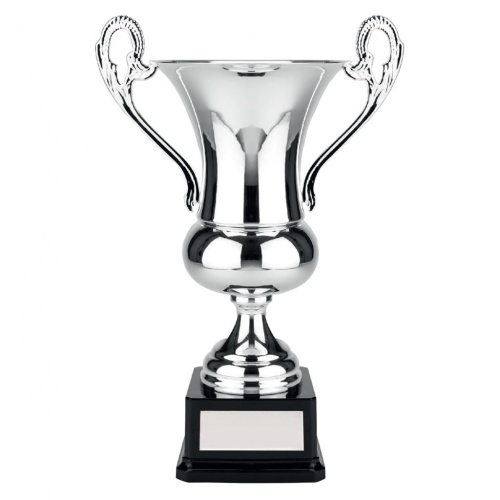 14in Polished Silver Trophy The Pompei Cup