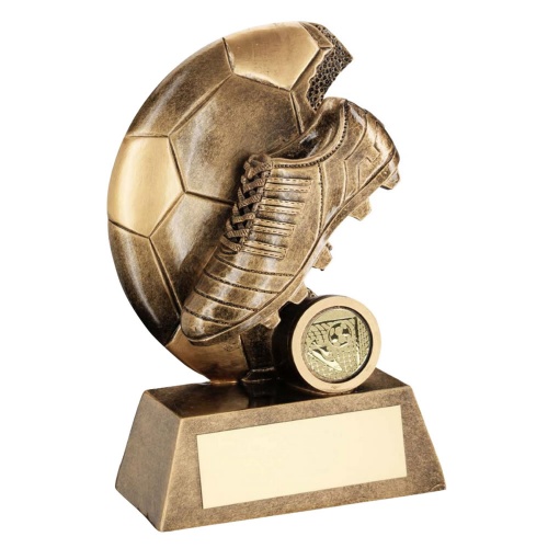 Resin Football & Boot Trophy RF322