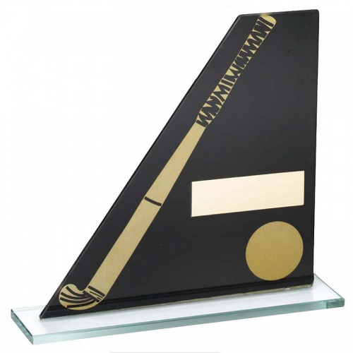 Hockey Glass Plaque in Sloping Design