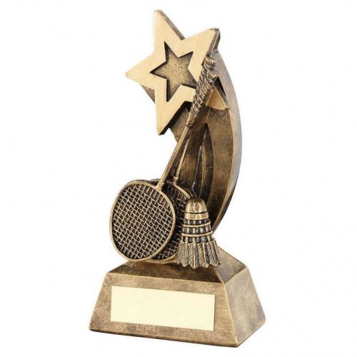 Badminton Shooting Star Awards Trophy