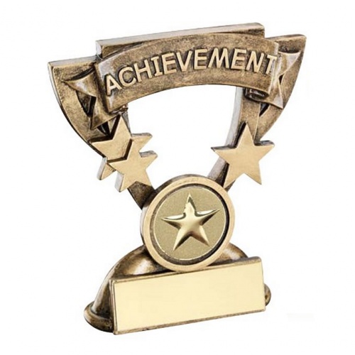Gold Achievement Trophy Cup