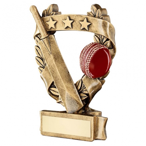 Resin Cricket Scene Trophy RF486
