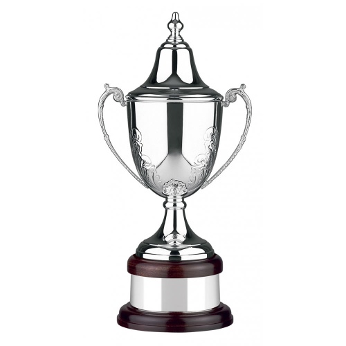 Silver Trophy with Lid L522 Awards Trophies Supplier