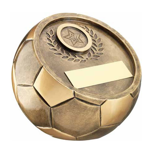 Small Bronze Football Trophy RF210