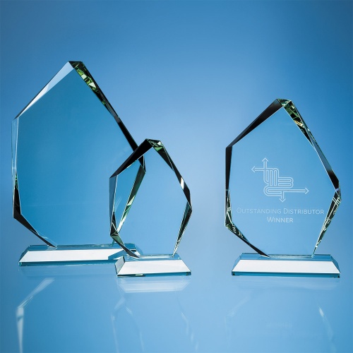 Jade Glass 19mm Facetted Ice Peak Award