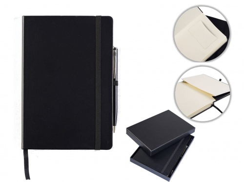 Houghton A5 Casebound Notebook with Pen & Box