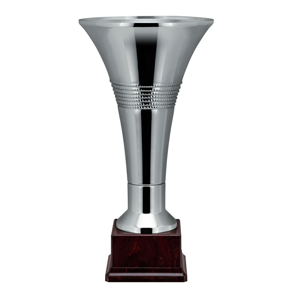 Engraved Silver Plated Trophy Vase 1695 Awards Trophies Supplier