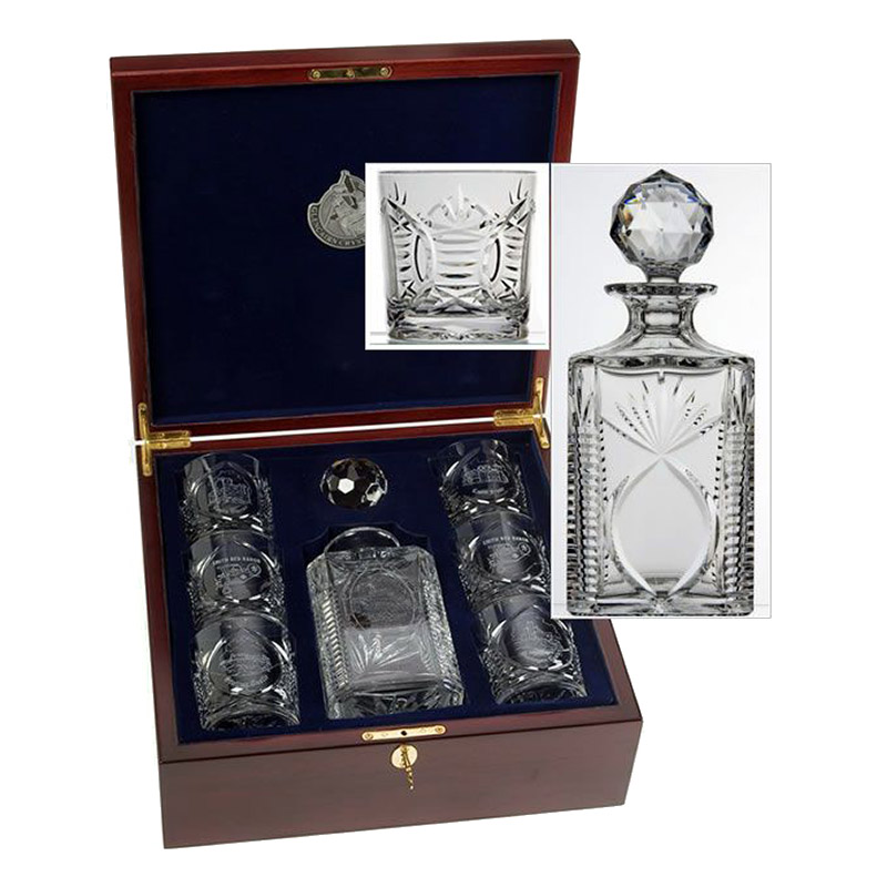 Luxury Spirit Decanter Presentation Set Awards Trophies Supplier