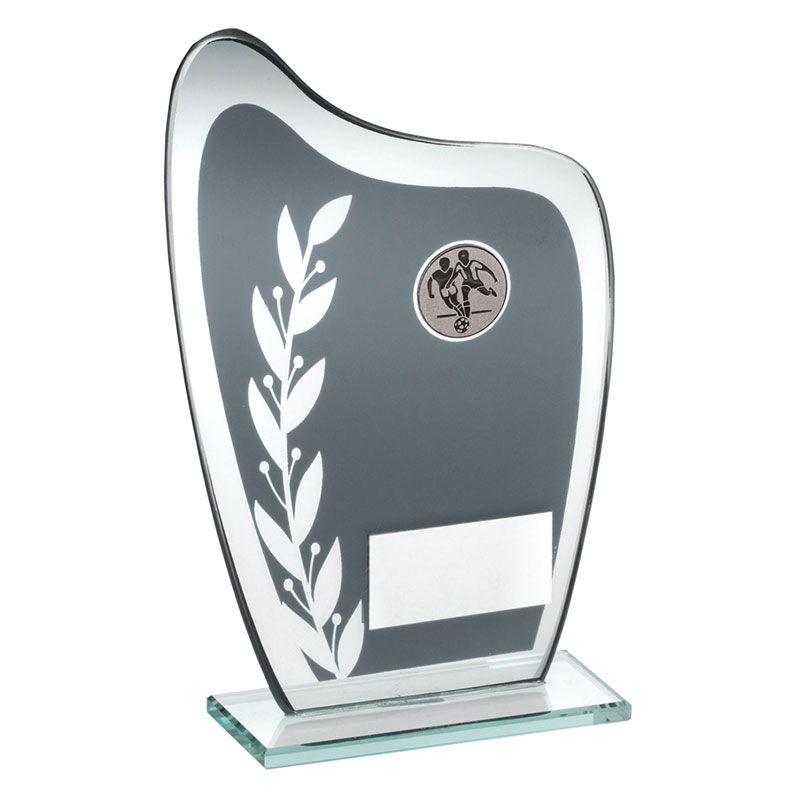 Football Glass Shield Award TD929 Awards Trophies Supplier