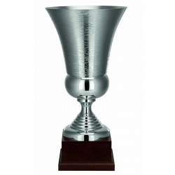 Silver Textured Trophy Vase 1899