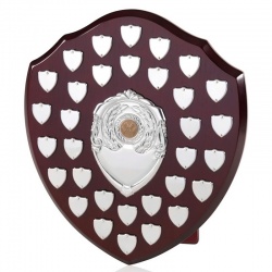14in Large Wood Awards Shields BPS