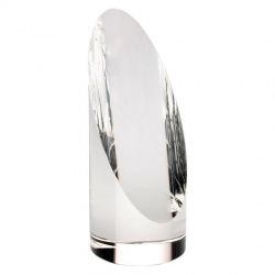 Clear Glass Cylinder Award