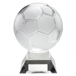 Clear Glass Football Award