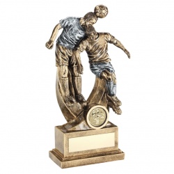 Football Figure Trophy - Aerial Dual