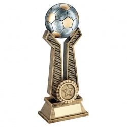 Resin Football Column Trophy RF341