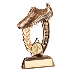 Resin Bronze Football Boot Award RF350