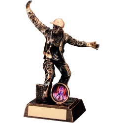 Street Dance Figure Trophy with Base Plaque
